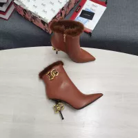 Cheap Dolce &amp; Gabbana D&amp;G Boots For Women #1275787 Replica Wholesale [$175.00 USD] [ITEM#1275787] on Replica Dolce &amp; Gabbana D&amp;G Boots