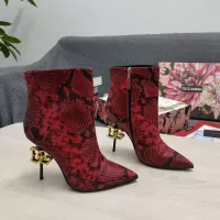 Cheap Dolce &amp; Gabbana D&amp;G Boots For Women #1275817 Replica Wholesale [$165.00 USD] [ITEM#1275817] on Replica Dolce &amp; Gabbana D&amp;G Boots