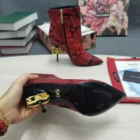 Cheap Dolce &amp; Gabbana D&amp;G Boots For Women #1275817 Replica Wholesale [$165.00 USD] [ITEM#1275817] on Replica Dolce &amp; Gabbana D&amp;G Boots