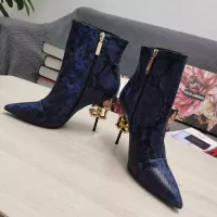 Cheap Dolce &amp; Gabbana D&amp;G Boots For Women #1275818 Replica Wholesale [$165.00 USD] [ITEM#1275818] on Replica Dolce &amp; Gabbana D&amp;G Boots