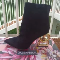 Cheap Dolce &amp; Gabbana D&amp;G Boots For Women #1275834 Replica Wholesale [$165.00 USD] [ITEM#1275834] on Replica Dolce &amp; Gabbana D&amp;G Boots