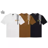 Cheap Fendi T-Shirts Short Sleeved For Unisex #1277207 Replica Wholesale [$29.00 USD] [ITEM#1277207] on Replica Fendi T-Shirts