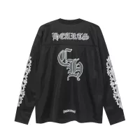 Cheap Chrome Hearts T-Shirts Long Sleeved For Unisex #1277901 Replica Wholesale [$40.00 USD] [ITEM#1277901] on Replica Chrome Hearts T-Shirts