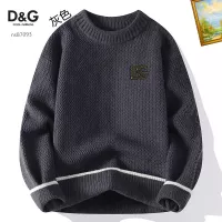 Cheap Dolce &amp; Gabbana D&amp;G Sweaters Long Sleeved For Men #1278825 Replica Wholesale [$48.00 USD] [ITEM#1278825] on Replica Dolce &amp; Gabbana D&amp;G Sweaters