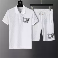 Cheap Louis Vuitton LV Tracksuits Short Sleeved For Men #1278876 Replica Wholesale [$45.00 USD] [ITEM#1278876] on Replica Louis Vuitton LV Tracksuits