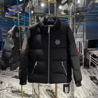 Cheap Philipp Plein PP Down Feather Coat Long Sleeved For Men #1279299 Replica Wholesale [$264.46 USD] [ITEM#1279299] on Replica Woolrich Jackets