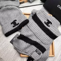 Cheap Chanel Hat and Scarf Set #1279607 Replica Wholesale [$52.00 USD] [ITEM#1279607] on Replica Chanel Hat and Scarf and Glove Set