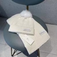 Cheap Christian Dior Hat and Scarf Set #1279861 Replica Wholesale [$60.00 USD] [ITEM#1279861] on Replica Christian Dior Hat and Scarf and Glove Set