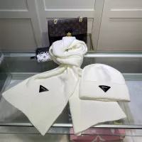 Cheap Prada Hat and Scarf Set #1279953 Replica Wholesale [$48.00 USD] [ITEM#1279953] on Replica Prada Hat and Scarf and Glove Set