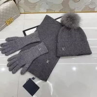 Cheap Louis Vuitton LV Hat and Scarf and Glove Set #1279968 Replica Wholesale [$48.00 USD] [ITEM#1279968] on Replica Louis Vuitton LV Hat and Scarf and Glove Set