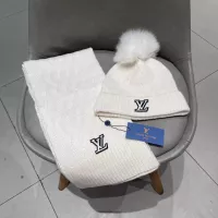 Cheap Louis Vuitton LV Hat and Scarf Set #1279977 Replica Wholesale [$56.00 USD] [ITEM#1279977] on Replica Louis Vuitton LV Hat and Scarf and Glove Set