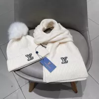 Cheap Louis Vuitton LV Hat and Scarf Set #1279977 Replica Wholesale [$56.00 USD] [ITEM#1279977] on Replica Louis Vuitton LV Hat and Scarf and Glove Set