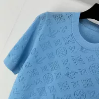 Cheap Louis Vuitton LV Sweaters Short Sleeved For Women #1280004 Replica Wholesale [$80.00 USD] [ITEM#1280004] on Replica Louis Vuitton LV Sweaters