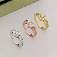 Cheap Van Cleef &amp; Arpels Rings For Women #1280719 Replica Wholesale [$25.00 USD] [ITEM#1280719] on Replica Van Cleef &amp; Arpels Rings