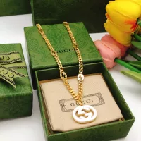 Cheap Gucci Necklaces #1281564 Replica Wholesale [$32.00 USD] [ITEM#1281564] on Replica Gucci Necklaces