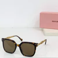 Cheap MIU MIU AAA Quality Sunglasses #1283455 Replica Wholesale [$60.00 USD] [ITEM#1283455] on Replica MIU MIU AAA Sunglasses