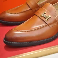 Cheap Hermes Leather Shoes For Men #1284343 Replica Wholesale [$88.00 USD] [ITEM#1284343] on Replica Hermes Leather Shoes