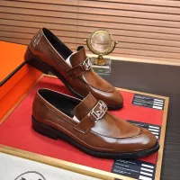 Cheap Hermes Leather Shoes For Men #1284347 Replica Wholesale [$88.00 USD] [ITEM#1284347] on Replica Hermes Leather Shoes