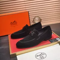 Cheap Hermes Leather Shoes For Men #1284352 Replica Wholesale [$96.00 USD] [ITEM#1284352] on Replica Hermes Leather Shoes