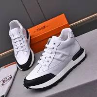 Cheap Hermes High Tops Shoes For Men #1284438 Replica Wholesale [$88.00 USD] [ITEM#1284438] on Replica Hermes High Tops Shoes