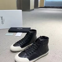 Cheap Celine High Top Shoes For Men #1284611 Replica Wholesale [$98.00 USD] [ITEM#1284611] on Replica Celine High Top Shoes