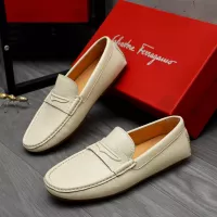 Cheap Salvatore Ferragamo Leather Shoes For Men #1284737 Replica Wholesale [$68.00 USD] [ITEM#1284737] on Replica Salvatore Ferragamo Leather Shoes