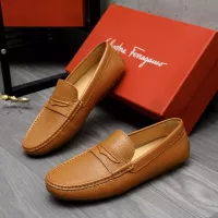 Cheap Salvatore Ferragamo Leather Shoes For Men #1284739 Replica Wholesale [$68.00 USD] [ITEM#1284739] on Replica Salvatore Ferragamo Leather Shoes