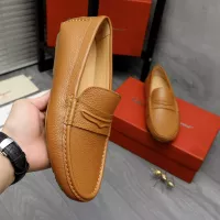 Cheap Salvatore Ferragamo Leather Shoes For Men #1284739 Replica Wholesale [$68.00 USD] [ITEM#1284739] on Replica Salvatore Ferragamo Leather Shoes