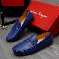 Cheap Salvatore Ferragamo Leather Shoes For Men #1284741 Replica Wholesale [$68.00 USD] [ITEM#1284741] on Replica Salvatore Ferragamo Leather Shoes