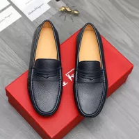 Cheap Salvatore Ferragamo Leather Shoes For Men #1284743 Replica Wholesale [$68.00 USD] [ITEM#1284743] on Replica Salvatore Ferragamo Leather Shoes