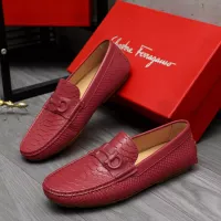 Cheap Salvatore Ferragamo Leather Shoes For Men #1284751 Replica Wholesale [$68.00 USD] [ITEM#1284751] on Replica Salvatore Ferragamo Leather Shoes