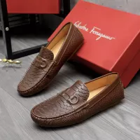 Cheap Salvatore Ferragamo Leather Shoes For Men #1284752 Replica Wholesale [$68.00 USD] [ITEM#1284752] on Replica Salvatore Ferragamo Leather Shoes