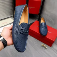 Cheap Salvatore Ferragamo Leather Shoes For Men #1284753 Replica Wholesale [$68.00 USD] [ITEM#1284753] on Replica Salvatore Ferragamo Leather Shoes