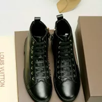 Cheap Louis Vuitton High Tops Shoes For Men #1285095 Replica Wholesale [$76.00 USD] [ITEM#1285095] on Replica Louis Vuitton High Tops Shoes