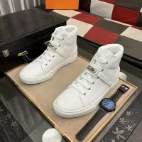 Cheap Hermes High Tops Shoes For Men #1285107 Replica Wholesale [$80.00 USD] [ITEM#1285107] on Replica Hermes High Tops Shoes