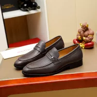 Cheap Salvatore Ferragamo Leather Shoes For Men #1285173 Replica Wholesale [$85.00 USD] [ITEM#1285173] on Replica Salvatore Ferragamo Leather Shoes