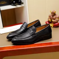 Cheap Salvatore Ferragamo Leather Shoes For Men #1285174 Replica Wholesale [$85.00 USD] [ITEM#1285174] on Replica Salvatore Ferragamo Leather Shoes