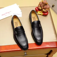 Cheap Salvatore Ferragamo Leather Shoes For Men #1285175 Replica Wholesale [$85.00 USD] [ITEM#1285175] on Replica Salvatore Ferragamo Leather Shoes