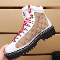 Cheap Gucci Boots For Men #1285215 Replica Wholesale [$122.00 USD] [ITEM#1285215] on Replica Gucci Boots