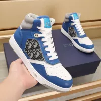 Cheap Christian Dior High Top Shoes For Men #1285225 Replica Wholesale [$96.00 USD] [ITEM#1285225] on Replica Christian Dior High Top Shoes