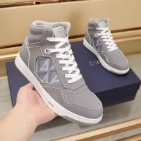 Cheap Christian Dior High Top Shoes For Men #1285233 Replica Wholesale [$96.00 USD] [ITEM#1285233] on Replica Christian Dior High Top Shoes