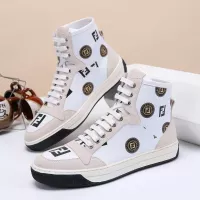 Cheap Fendi High Tops Casual Shoes For Men #1285253 Replica Wholesale [$80.00 USD] [ITEM#1285253] on Replica Fendi High Tops Casual Shoes