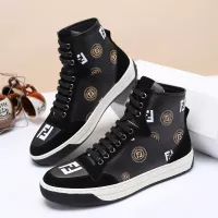 Cheap Fendi High Tops Casual Shoes For Men #1285254 Replica Wholesale [$80.00 USD] [ITEM#1285254] on Replica Fendi High Tops Casual Shoes