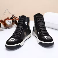 Cheap Fendi High Tops Casual Shoes For Men #1285254 Replica Wholesale [$80.00 USD] [ITEM#1285254] on Replica Fendi High Tops Casual Shoes