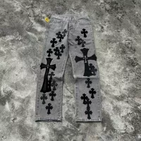 Cheap Chrome Hearts Jeans For Unisex #1285262 Replica Wholesale [$68.00 USD] [ITEM#1285262] on Replica Chrome Hearts Jeans