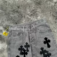 Cheap Chrome Hearts Jeans For Unisex #1285262 Replica Wholesale [$68.00 USD] [ITEM#1285262] on Replica Chrome Hearts Jeans