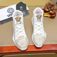 Cheap Versace High Tops Shoes For Men #1285283 Replica Wholesale [$76.00 USD] [ITEM#1285283] on Replica Versace High Tops Shoes