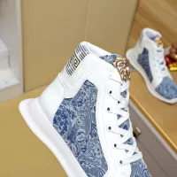 Cheap Versace High Tops Shoes For Men #1285285 Replica Wholesale [$76.00 USD] [ITEM#1285285] on Replica Versace High Tops Shoes