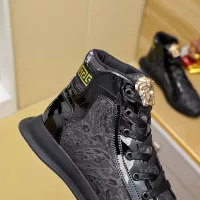 Cheap Versace High Tops Shoes For Men #1285286 Replica Wholesale [$76.00 USD] [ITEM#1285286] on Replica Versace High Tops Shoes