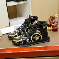 Cheap Versace High Tops Shoes For Men #1285289 Replica Wholesale [$76.00 USD] [ITEM#1285289] on Replica Versace High Tops Shoes